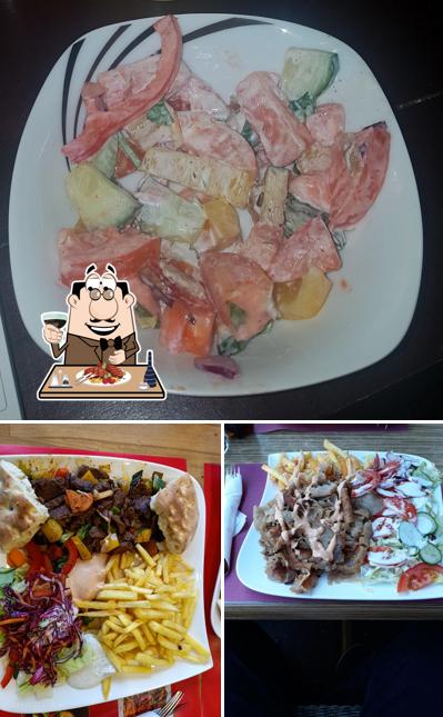 Ordina i piatti di carne a Gleis 1