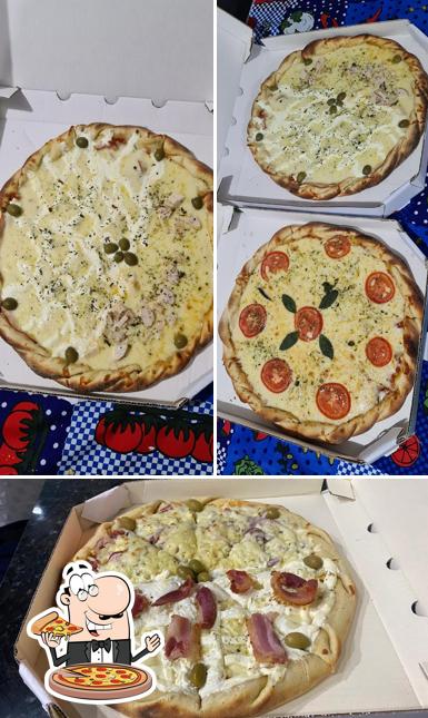 Experimente pizza no Hollywood Pizzaria