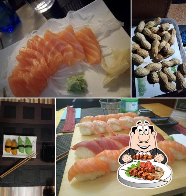 Food at Judo Sushi