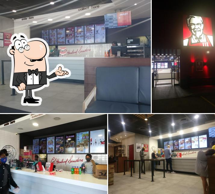 L'intérieur de KFC Irene Village