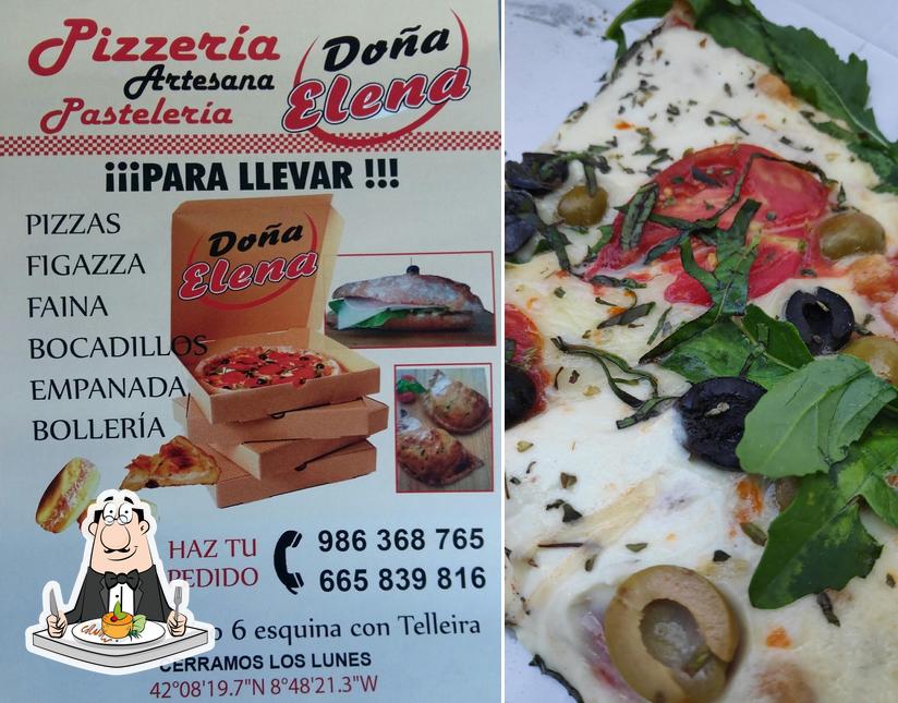 Еда в "Pizzeria Doña Elena"