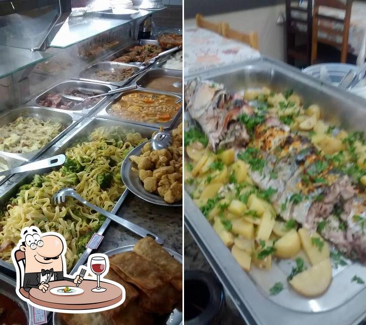 Comida em Celso e Obentô restaurante de comida caseira e japonesa Ubatuba SP