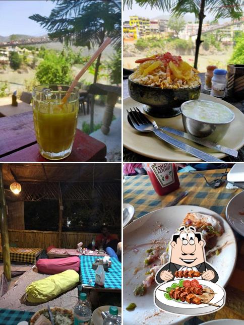 Meals at ganga beach cafe