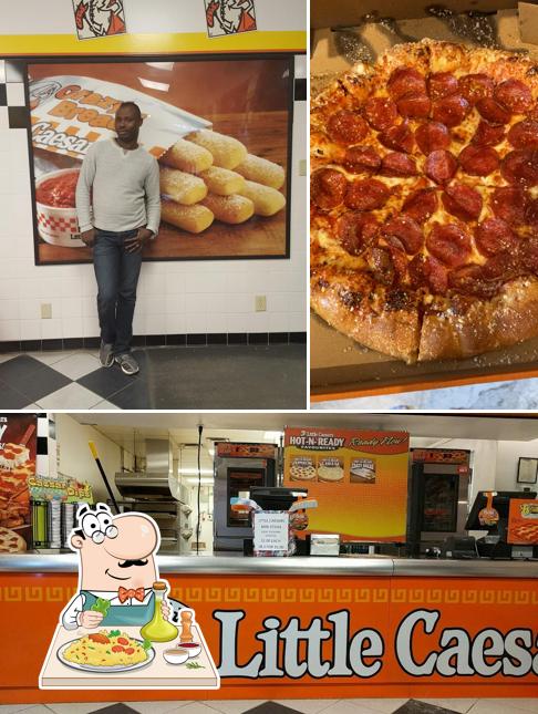 Nourriture à Little Caesars Pizza