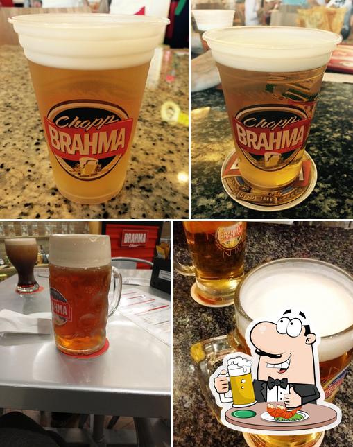 Quiosque Chopp Brahma offerece uma gama de cervejas