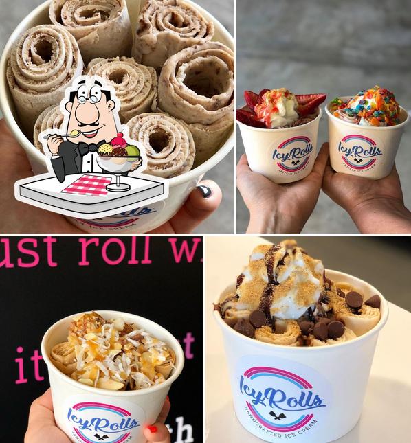 IcyRolls offers a variety of desserts