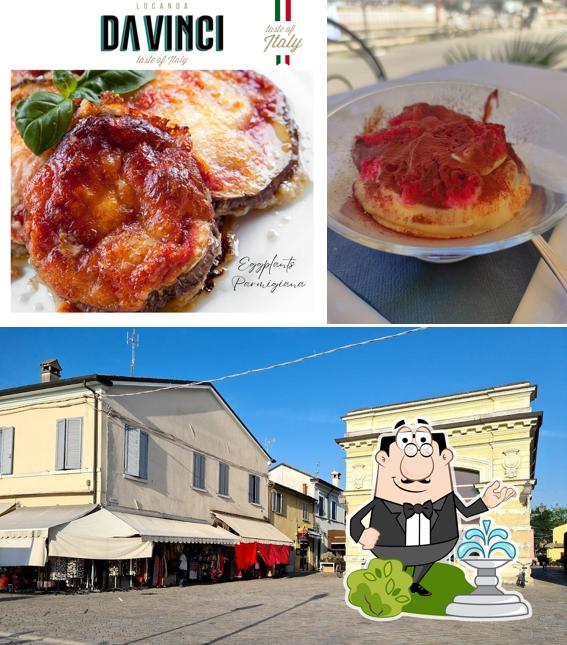Gli esterni di Locanda Da Vinci