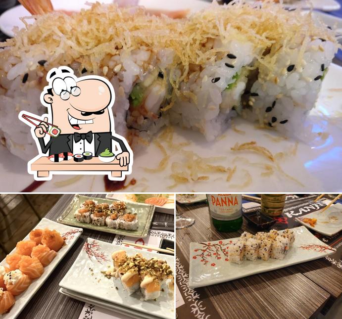 Ordina le diverse opzioni di sushi