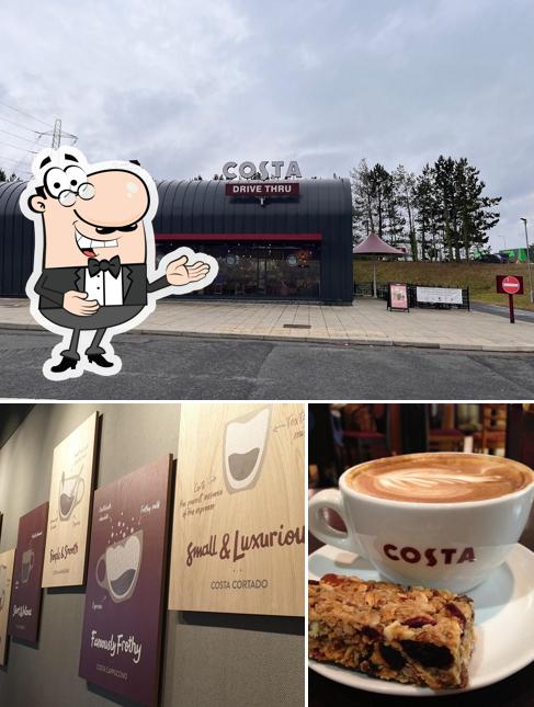 Costa Coffee, Drive Thru, 1 Milton Link in Edinburgh Restaurant menu
