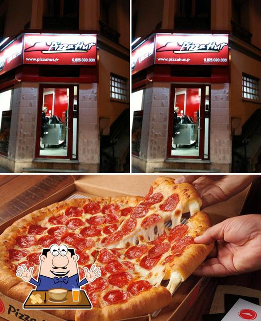 Nourriture à Pizza Hut