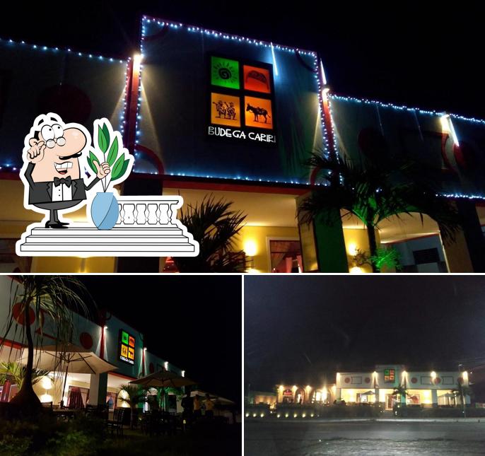O exterior do Budega Cariri