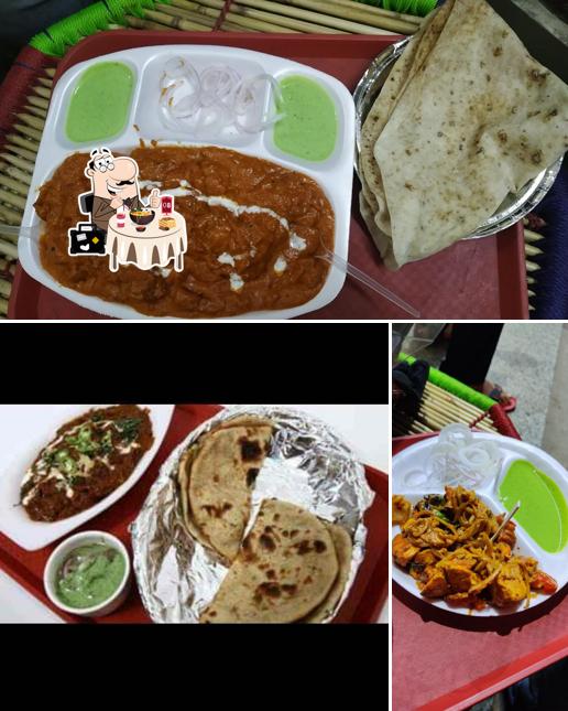 Food at Punjabi Chaap Corner