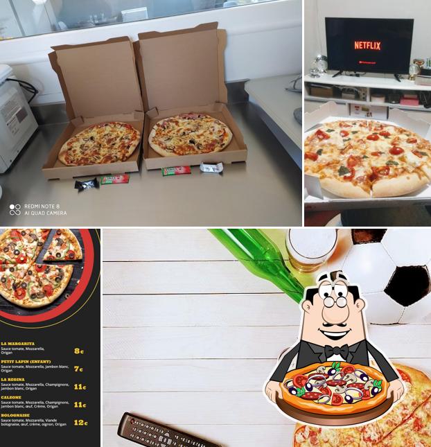 Choisissez des pizzas à AMO LA PIZZA