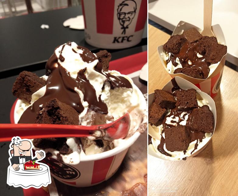 KFC Amiens CV sert une variété de desserts