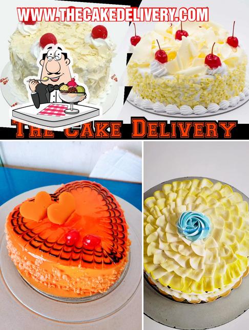 The Cake Delivery provides a variety of desserts