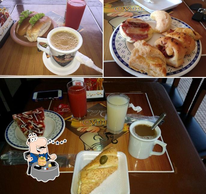 Dê uma olhada a foto apresentando comida e bebida no Padaria Kipão