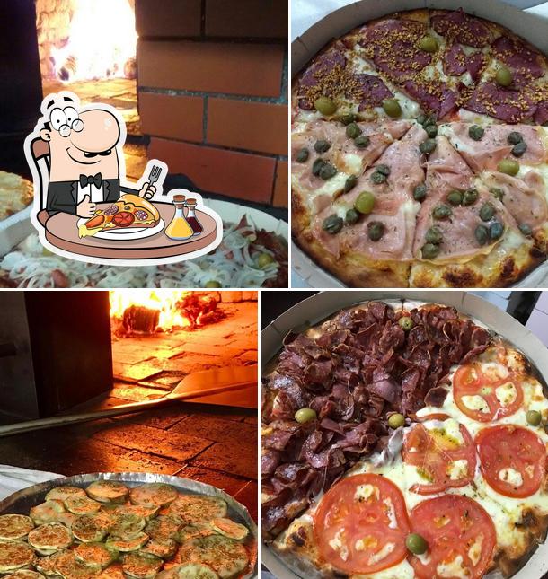 Consiga diversos tipos de pizza