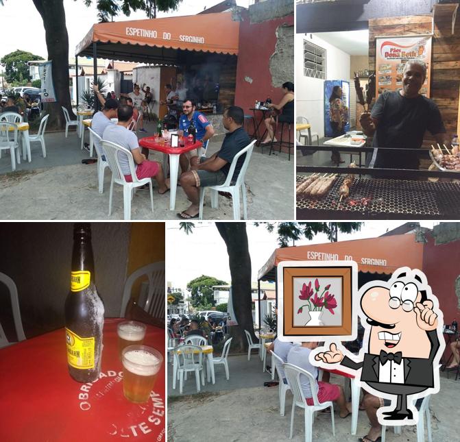 O interior do Espetinho do Serginho
