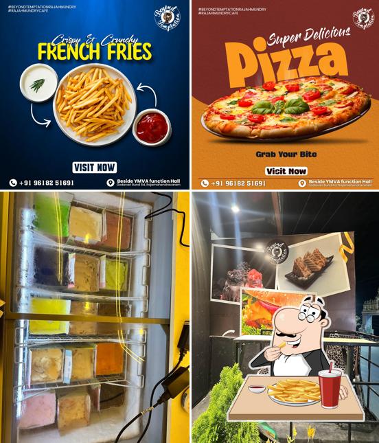 French fries at Beyond Temptation Rajahmundry