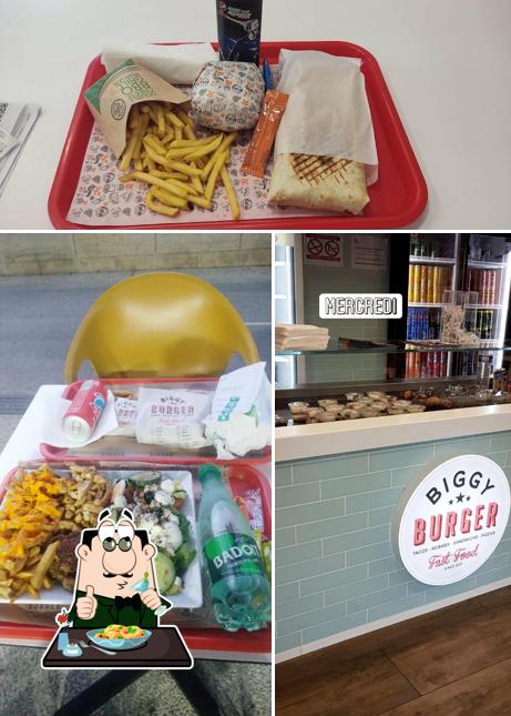 Food at Biggy Burger City