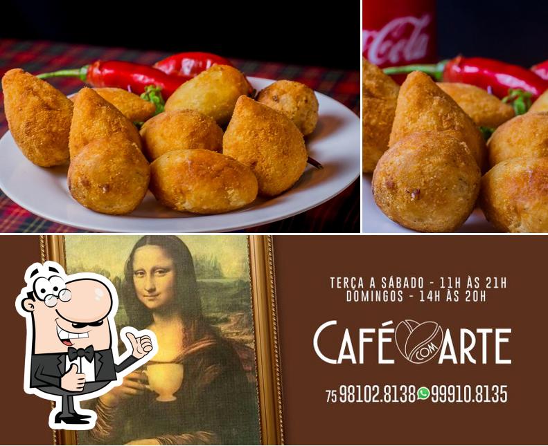 See this picture of Café Com Arte Gourmet - Cafeteria, Doceria e Tortas na Artemia