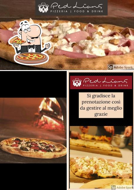 Order pizza at Pizzeria Red Lion'S