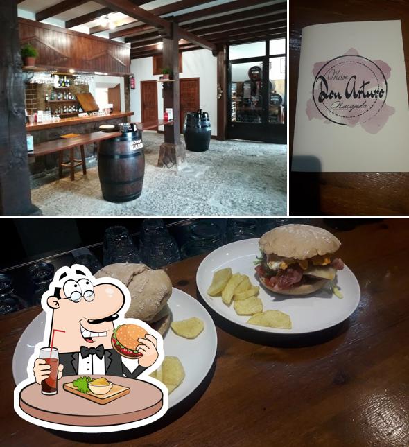 Try out a burger at Taberna, Meson & Pub Don Arturo