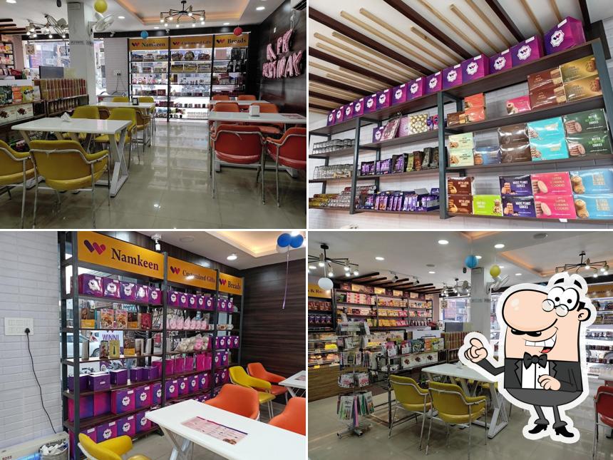 The interior of Winni Cake & More - Cake Delivery/Flower Delivery/ Best Bakery items Shop in Jagraon