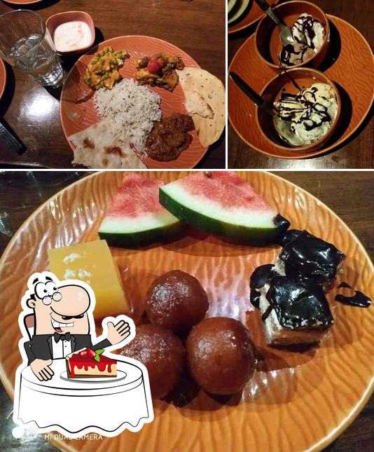 Order one of the sweet dishes