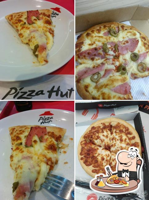 No Pizza Hut Pátio Limeira Shopping, você pode desfrutar de pizza