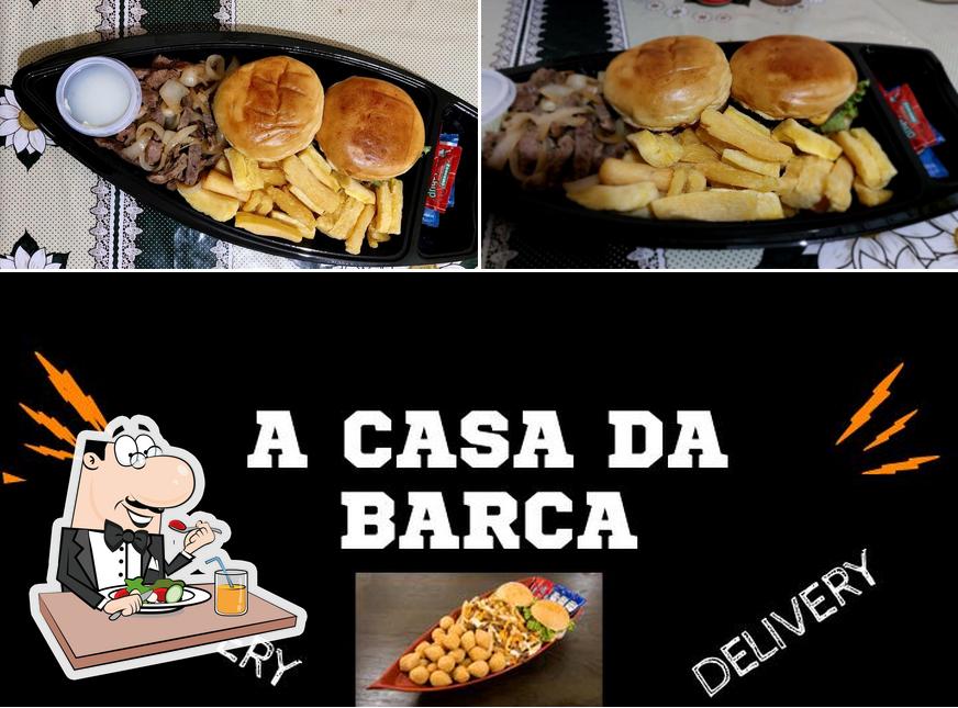 Comida em A casa da barca