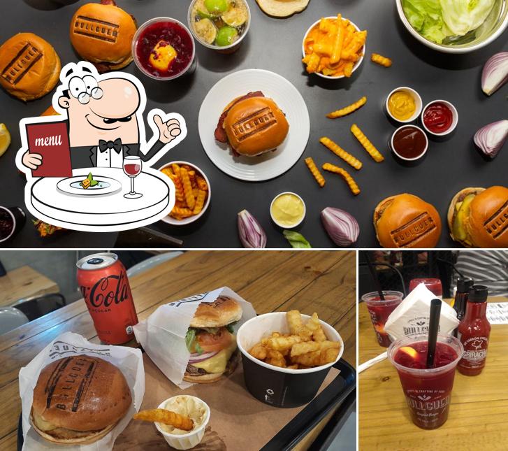 A imagem do Hamburgueria Bullguer’s comida e bebida