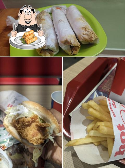 Spring rolls at KFC