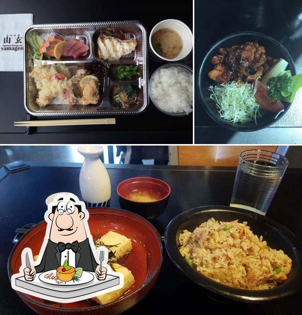 Comida en Yamagen Japanese Restaurant