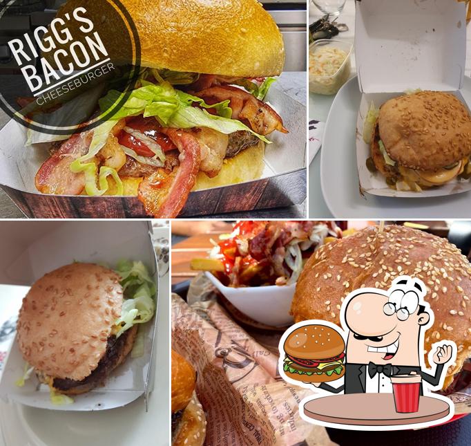 Les hamburgers de Rigg's Burger & Grill am Flugplatz will satisferont différents goûts