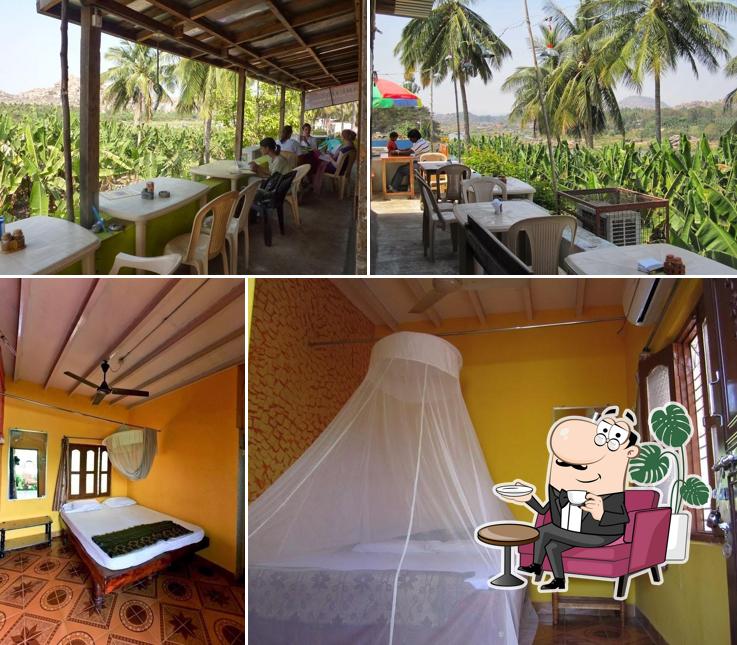 Check out how Archana Guesthouse riverview & Roof Restaurant looks inside