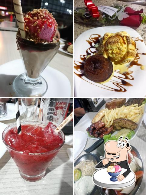 Desfrute de uma das sobremesas