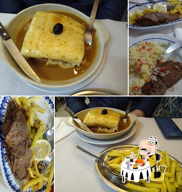 Еда в "Lareira do Conde Restaurante"
