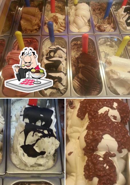 Gelateria Aladin - Monserrato sert une sélection de plats sucrés