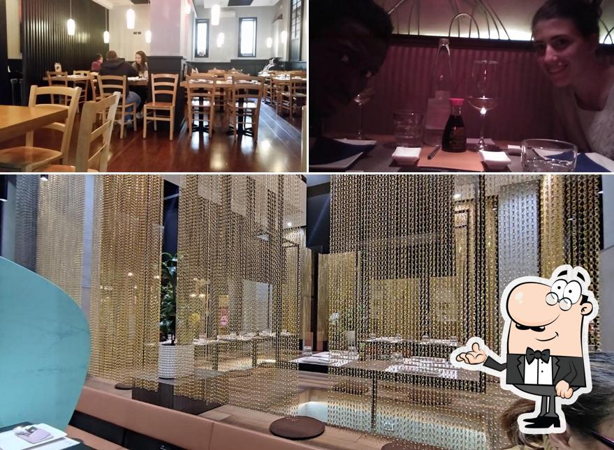 Installez-vous à l'une des tables de Genkai 2 Roma