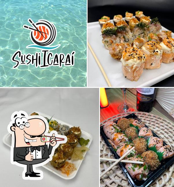 Experimente diversas opções de sushi