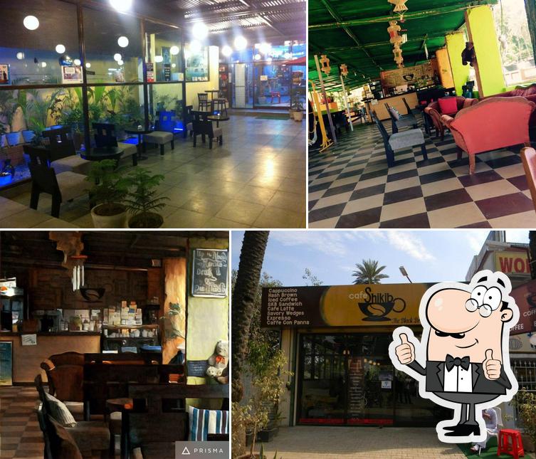 Here's a picture of Cafe Shikibo
