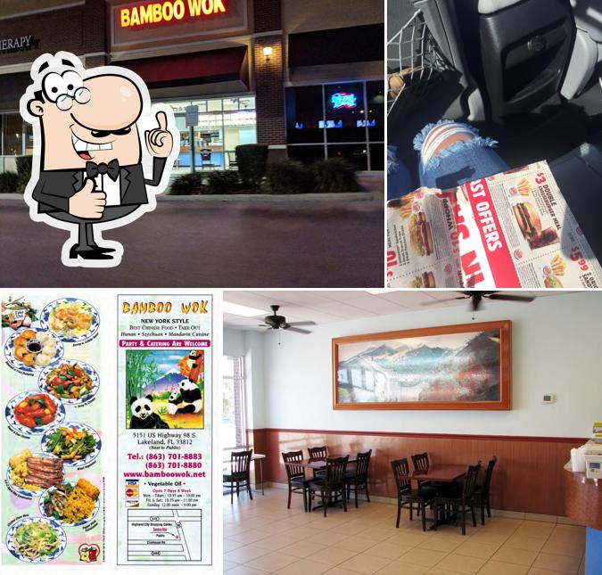 Bamboo Wok, 5151 US98 in Lakeland Restaurant menu and reviews