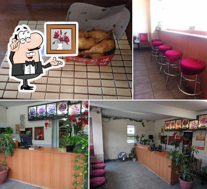 El interior de Chinese Express Takeout