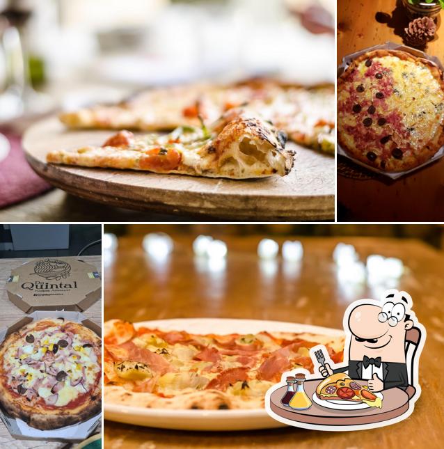 Peça diferentes tipos de pizza