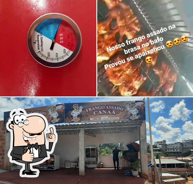 Look at this pic of Frango Assado Canaã