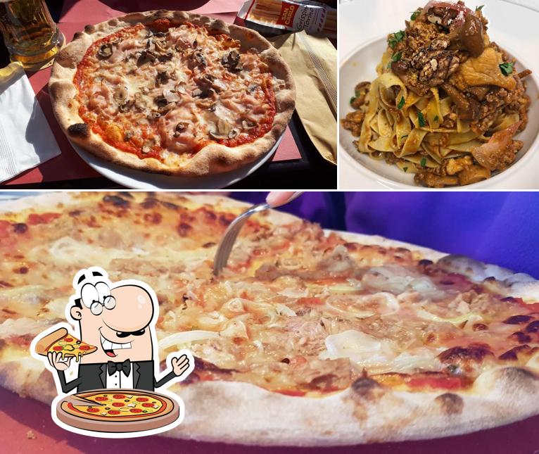 A RESTAURANT BAR PETER PIZZERIA APRES SKI, puoi prenderti una bella pizza