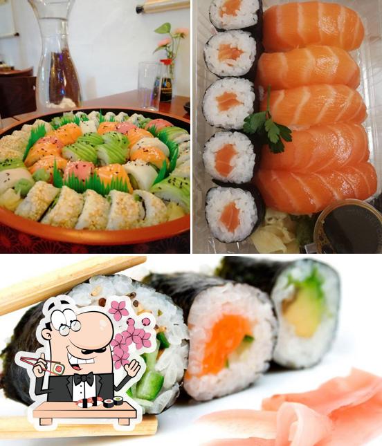 Choisissez de nombreuses options de sushi