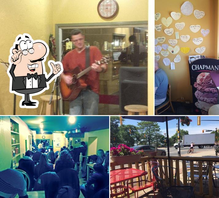 L'intérieur de Lakeshore Ice cream and coffee house