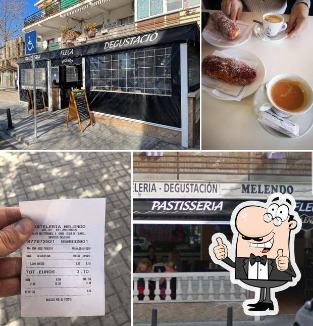 Взгляните на фотографию кафе "Patisseria-Panaderia El rincón de Ale"